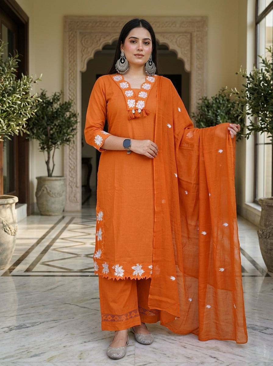 Beyond Tempting -Cotton Kurti Set