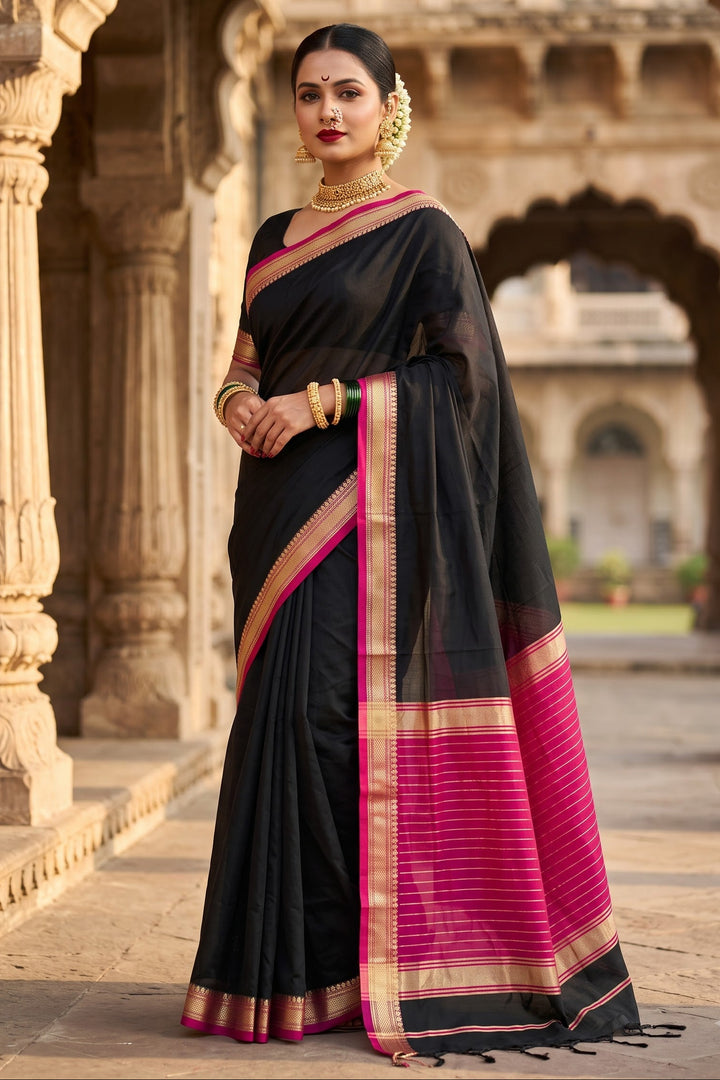 Navi Saaj - Muga Maheswari Cotton Saree