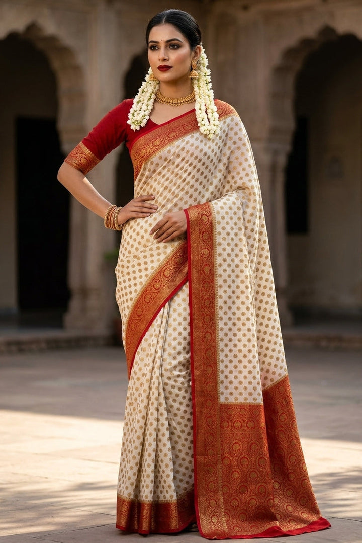 Swarnima Banarasi Semi Georgette Saree