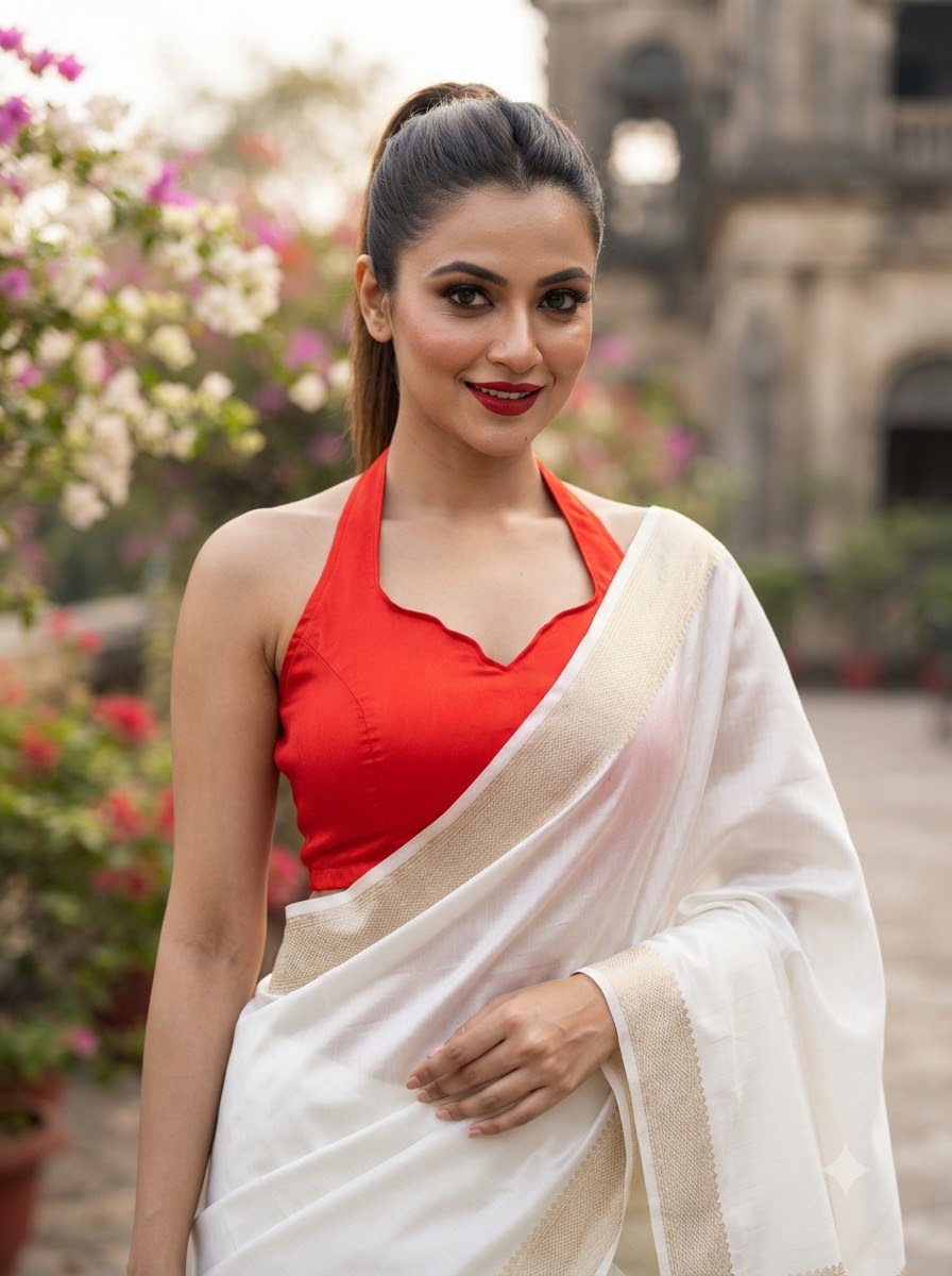 Fearless Femme Designer Fancy Silk  Blouse