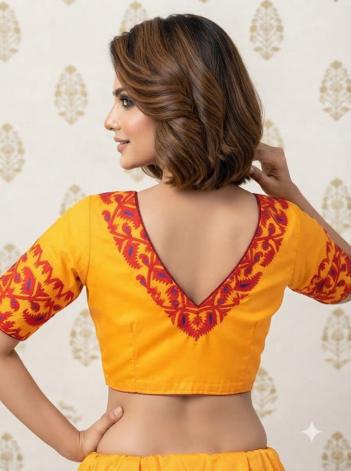 Sense Of Jamdani (Designer Blouse)