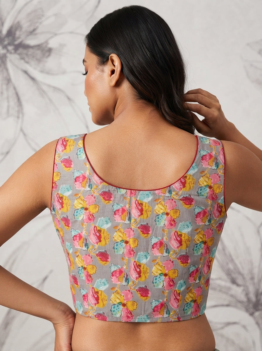 Style Syndicate Cotton Printed Blouse