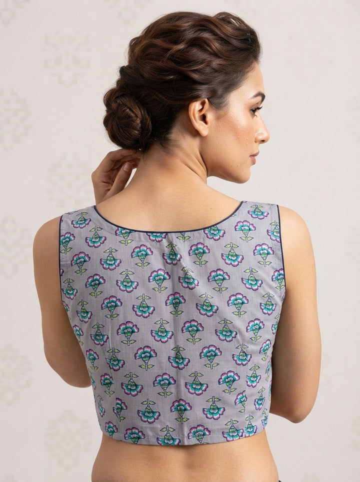 Style Syndicate Cotton Printed Blouse