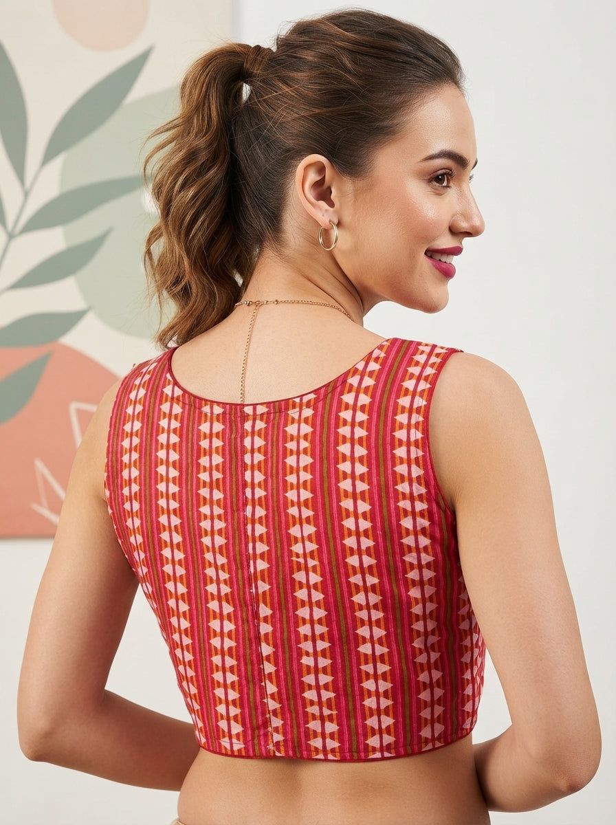 Style Syndicate Cotton Printed Blouse