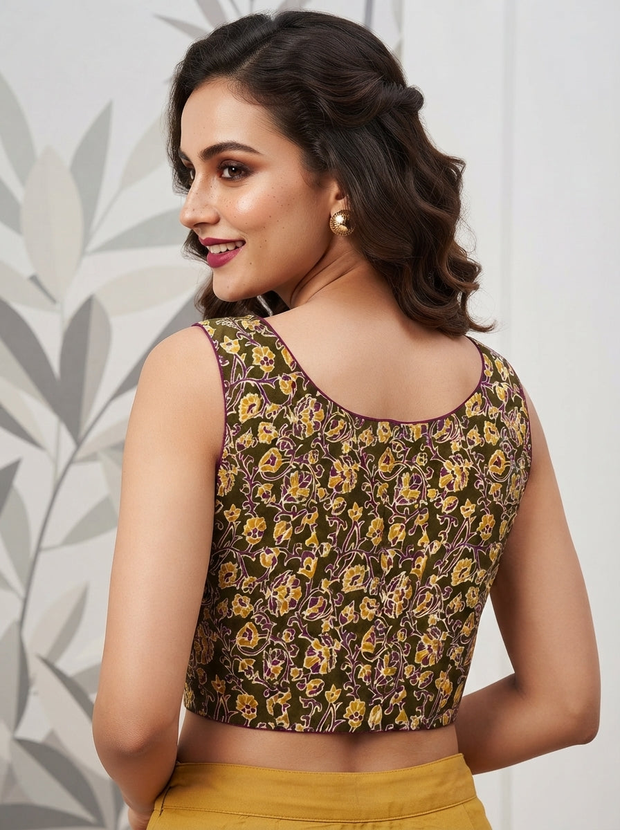 Style Syndicate Cotton Printed Blouse
