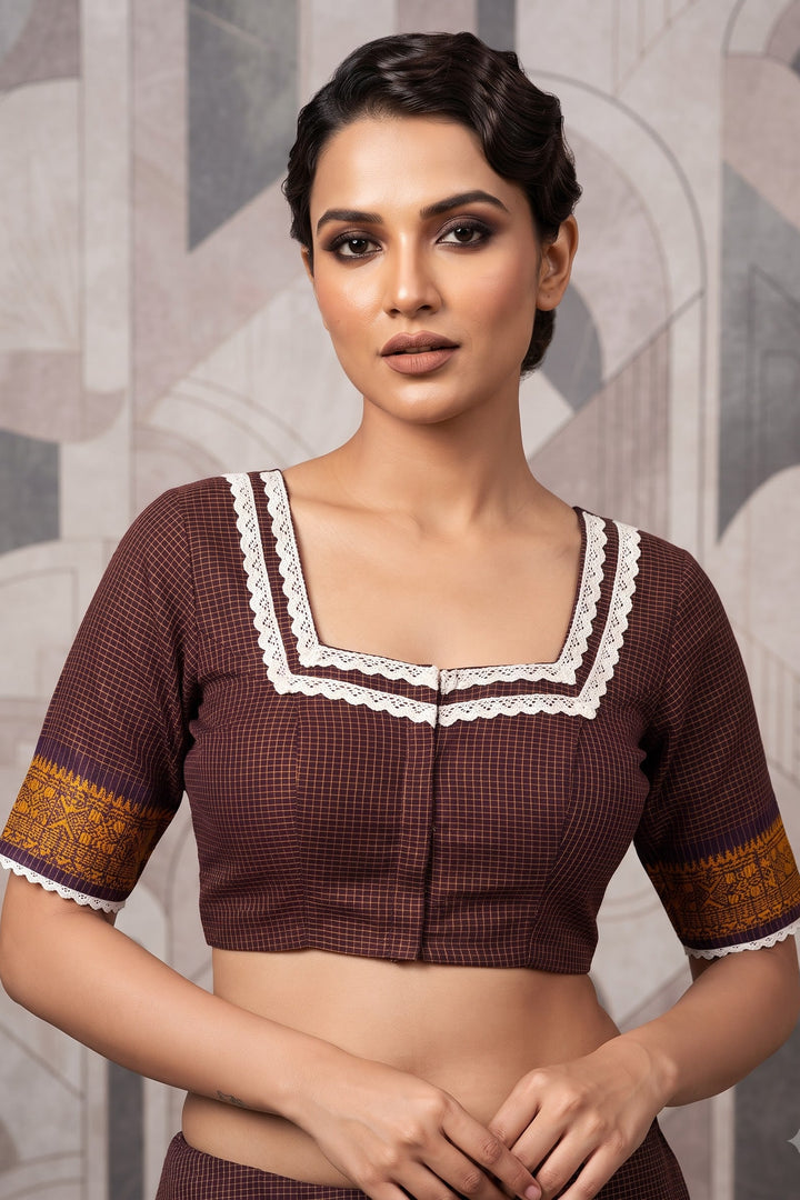 Retro Romance (Designer Cotton Blouse)