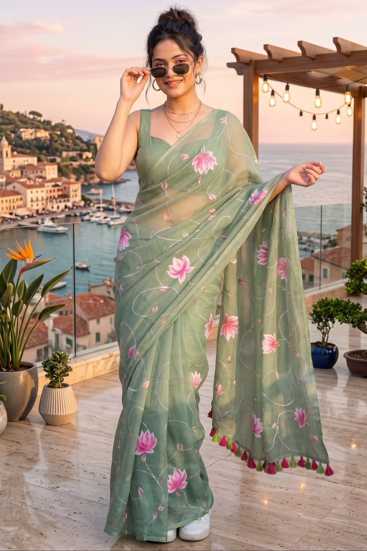 Komol Bithi Mul Cotton Saree