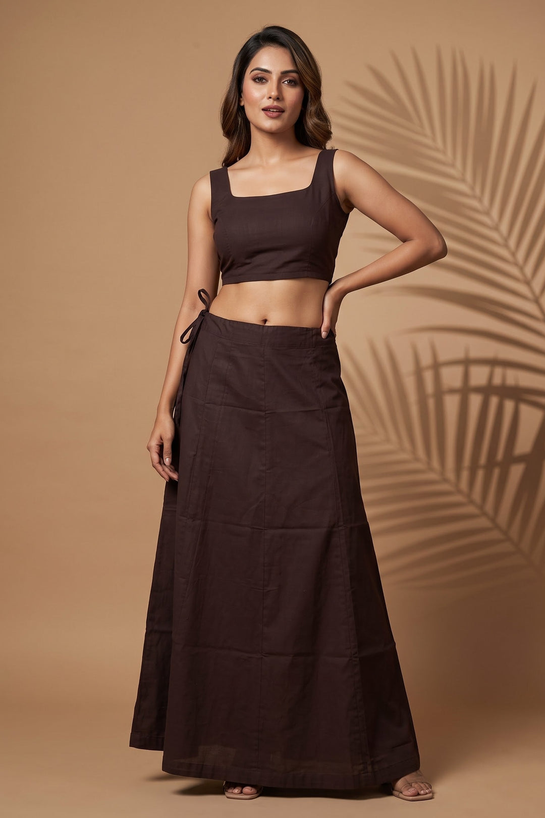 The Comfort Layer - Underskirt (Petticoat) Coffee Brown