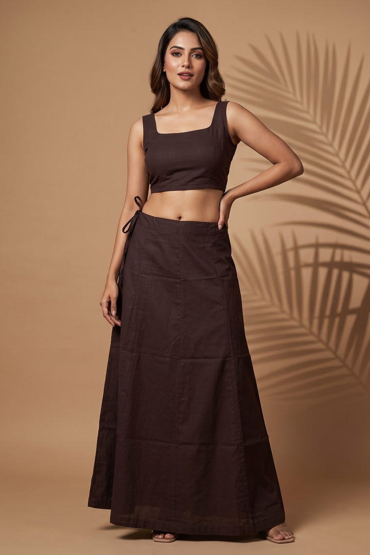The Comfort Layer - Underskirt (Petticoat) Coffee Brown