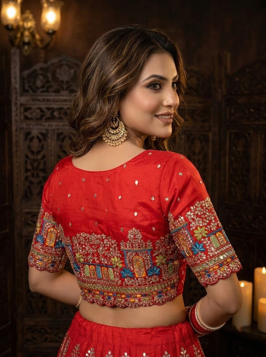 Beyond the Galaxy – Pitai Zari Designer Blouse