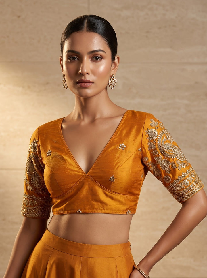 Queen Of The Evening  -Fendy Silk Blouse