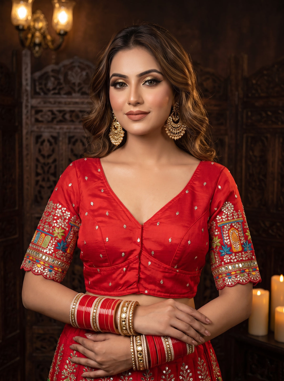 Beyond the Galaxy – Pitai Zari Designer Blouse