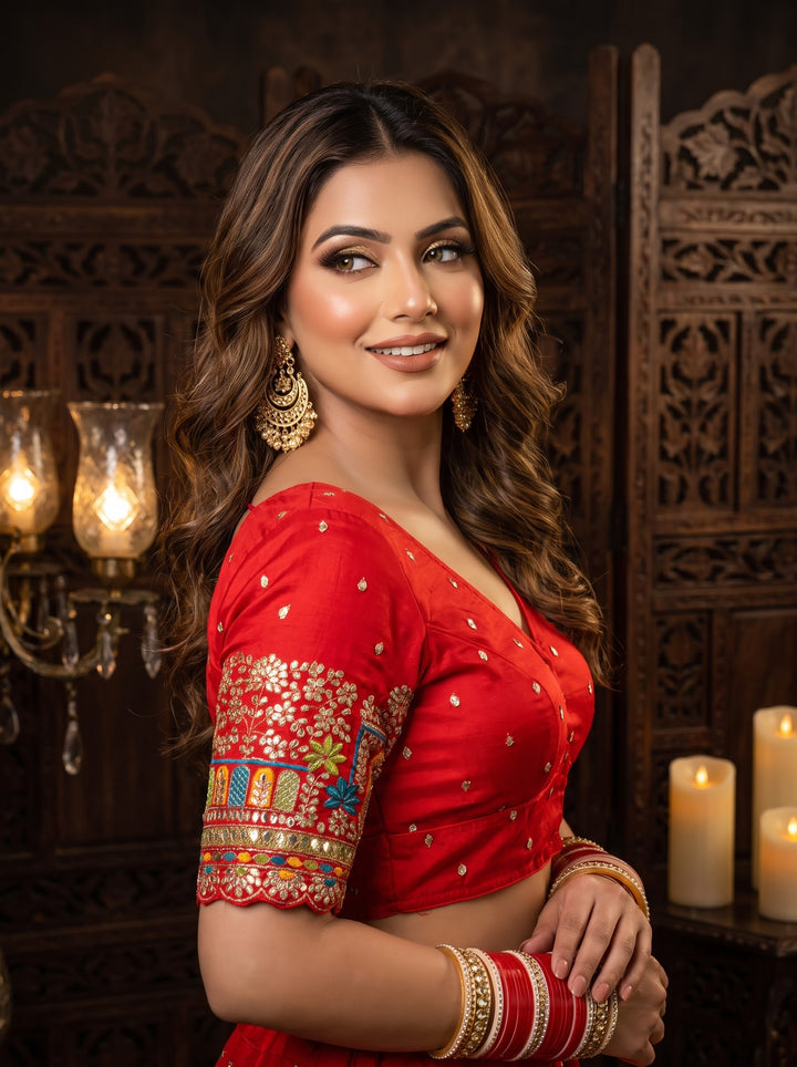 Beyond the Galaxy – Pitai Zari Designer Blouse