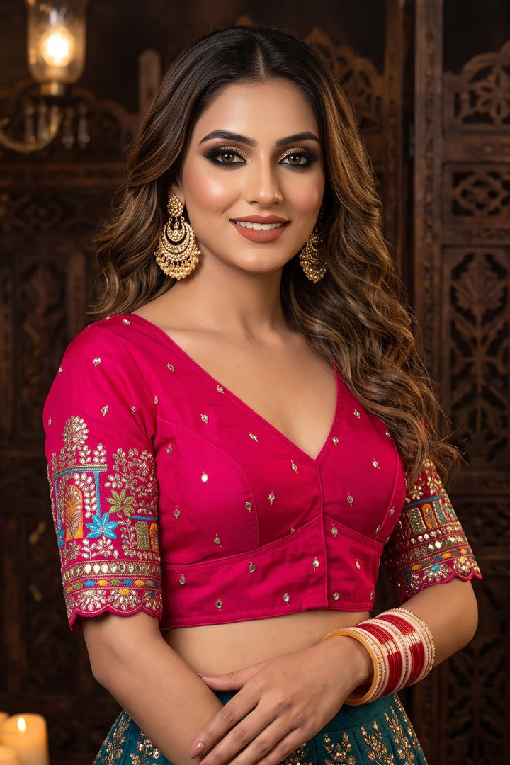 Beyond the Galaxy – Pitai Zari Designer Blouse