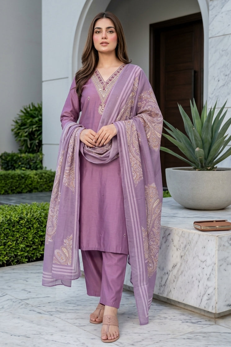The only Traveler Silk Kurti Set