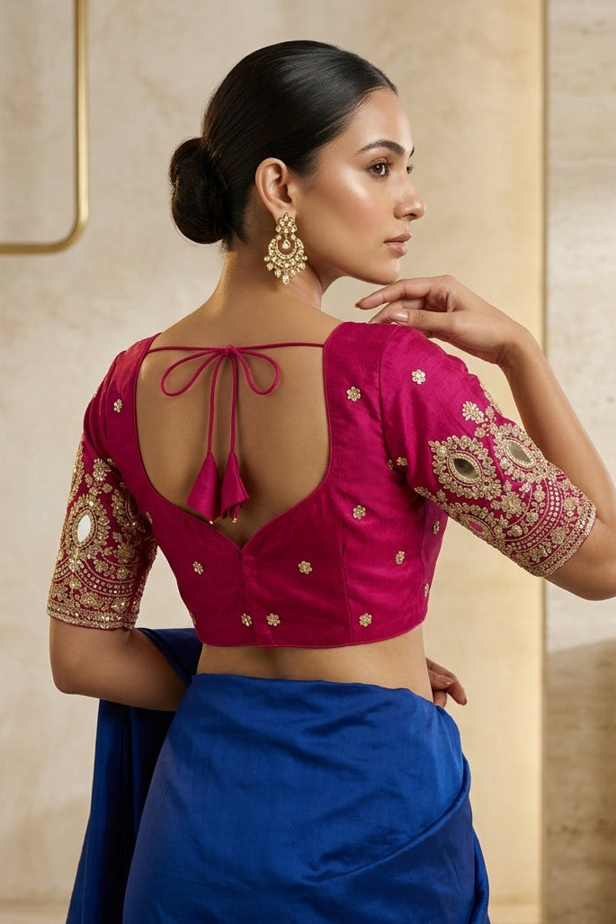 Own the Spotlight - Fendy Silk Blouse