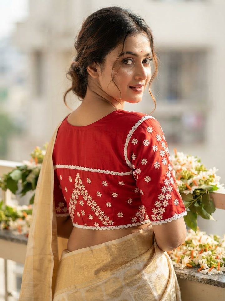 Shiuli Anurag Designer Embroidery Blouse