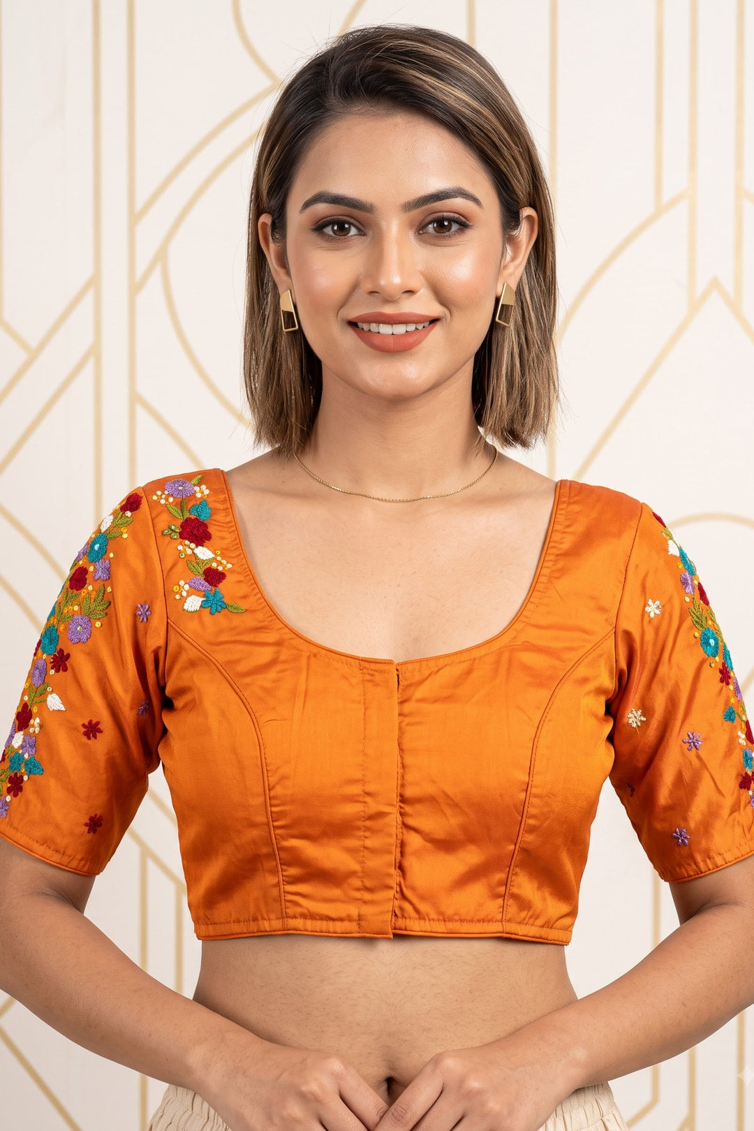 Forever Enchanted – Handstitched Designer Blouse