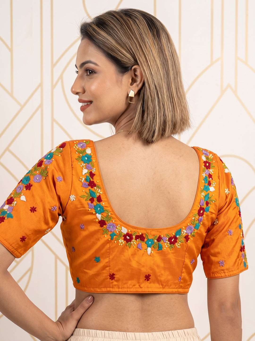 Forever Enchanted – Handstitched Designer Blouse