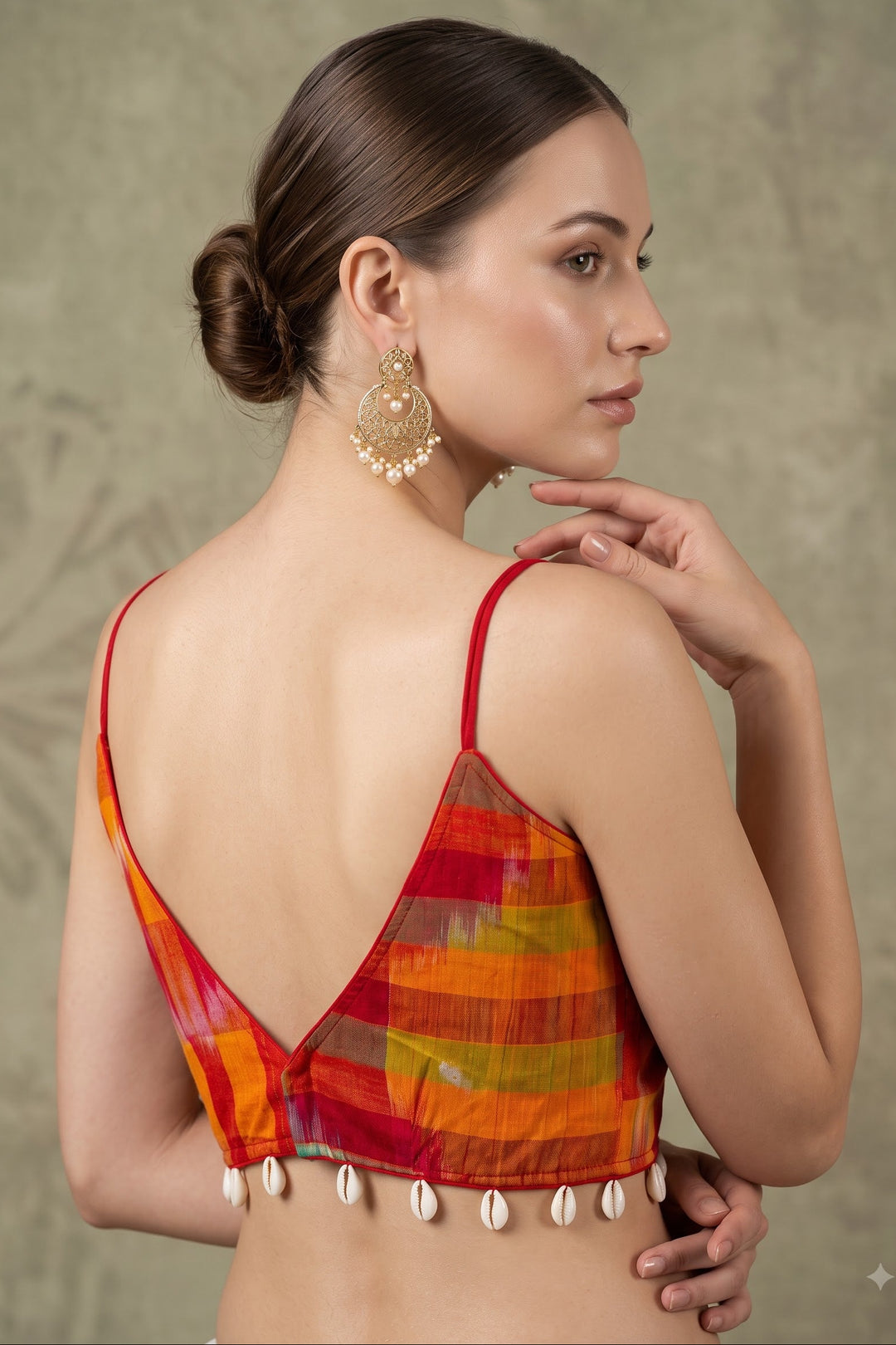 Imperial Bengal Gamcha Designer Blouse