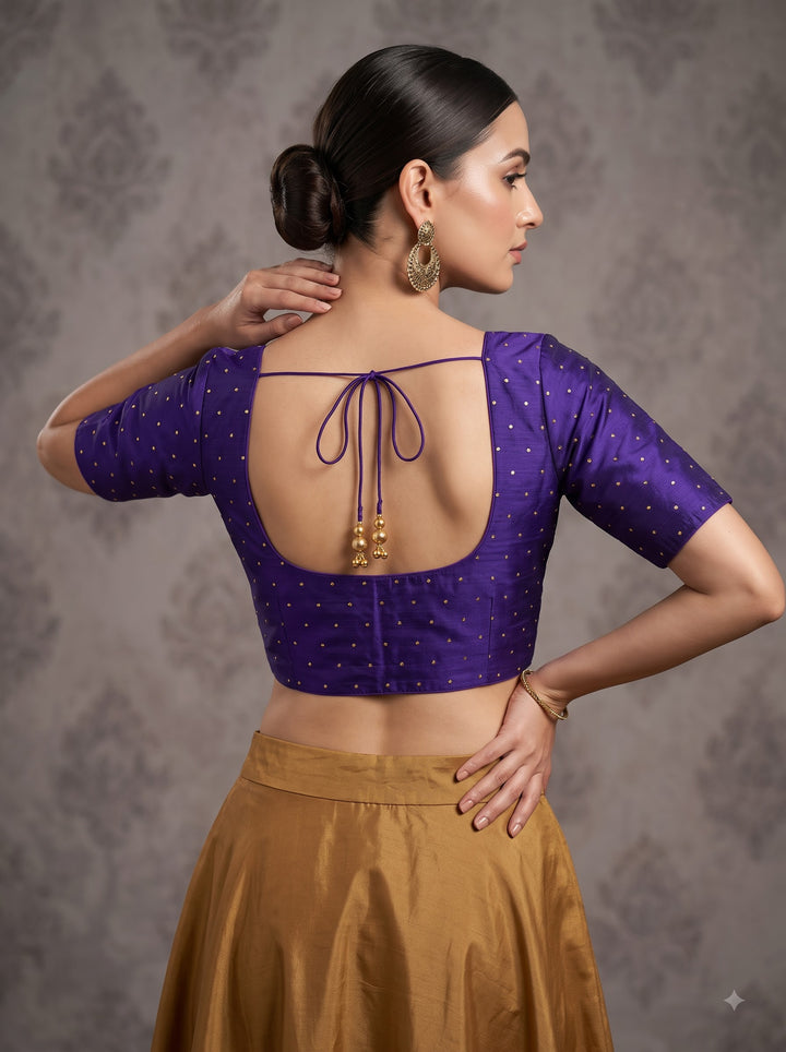 A Tale Of Royal Designer Silk Blouse