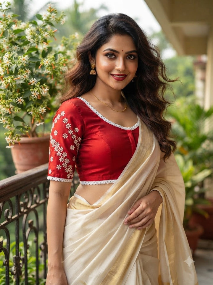 Shiuli Anurag Designer Embroidery Blouse