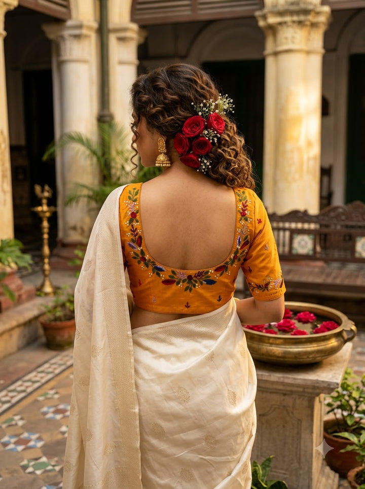 Everly Grace Embroidery Blouse