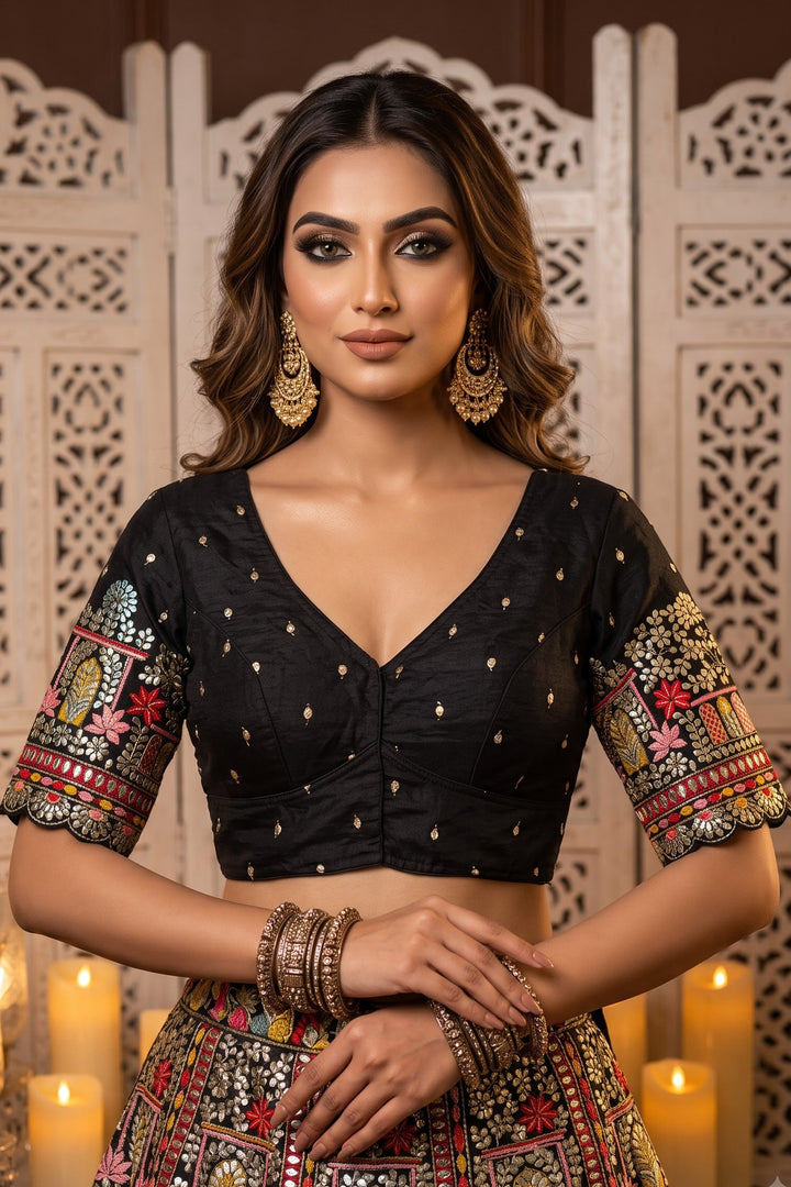 Beyond the Galaxy – Pitai Zari Designer Blouse