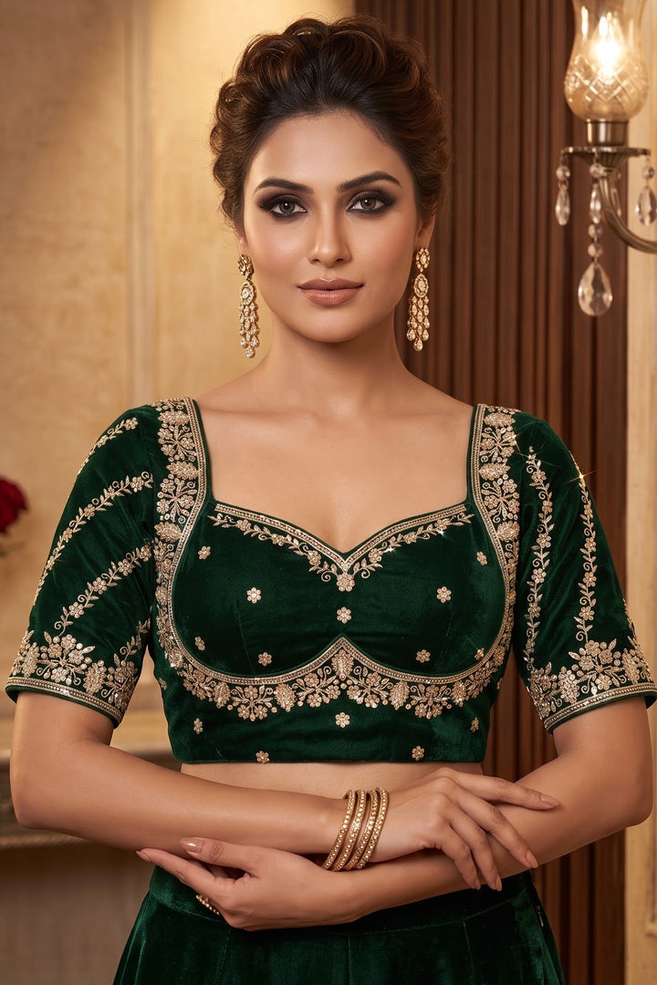 Fashion Fever Vichitra Silk Blouse