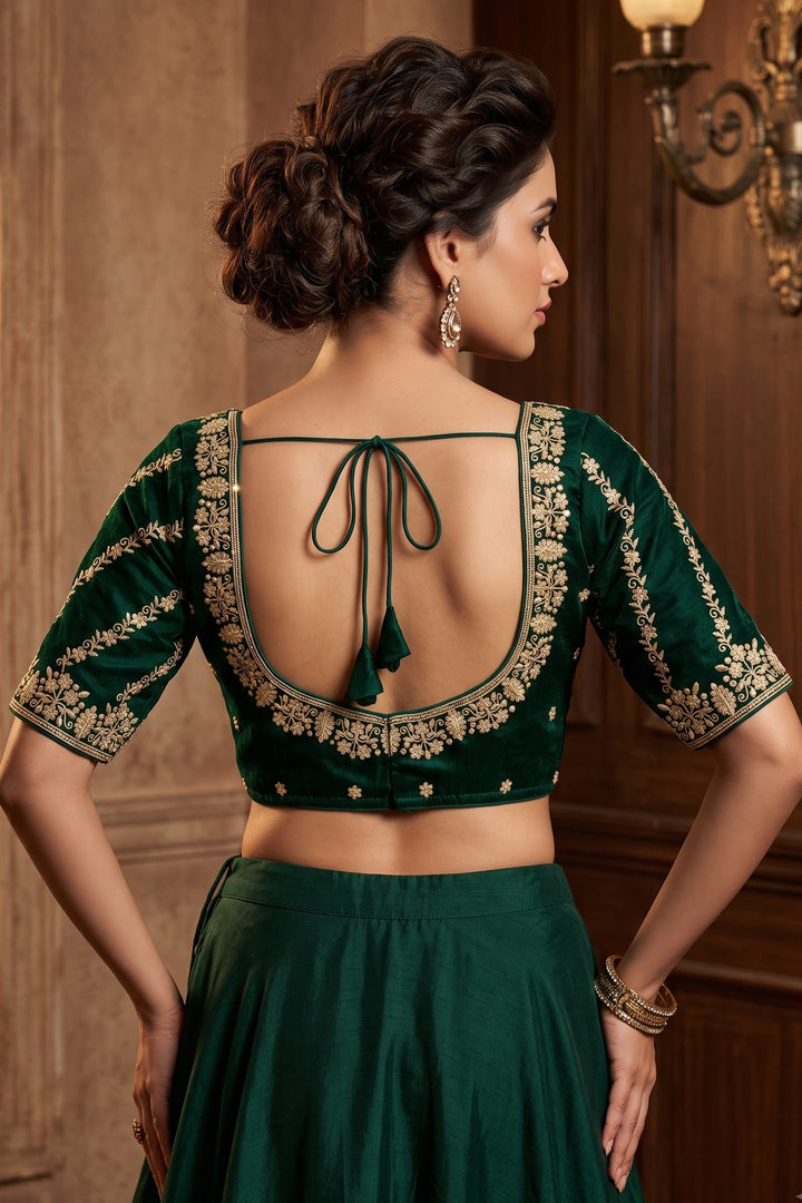 Fashion Fever Vichitra Silk Blouse