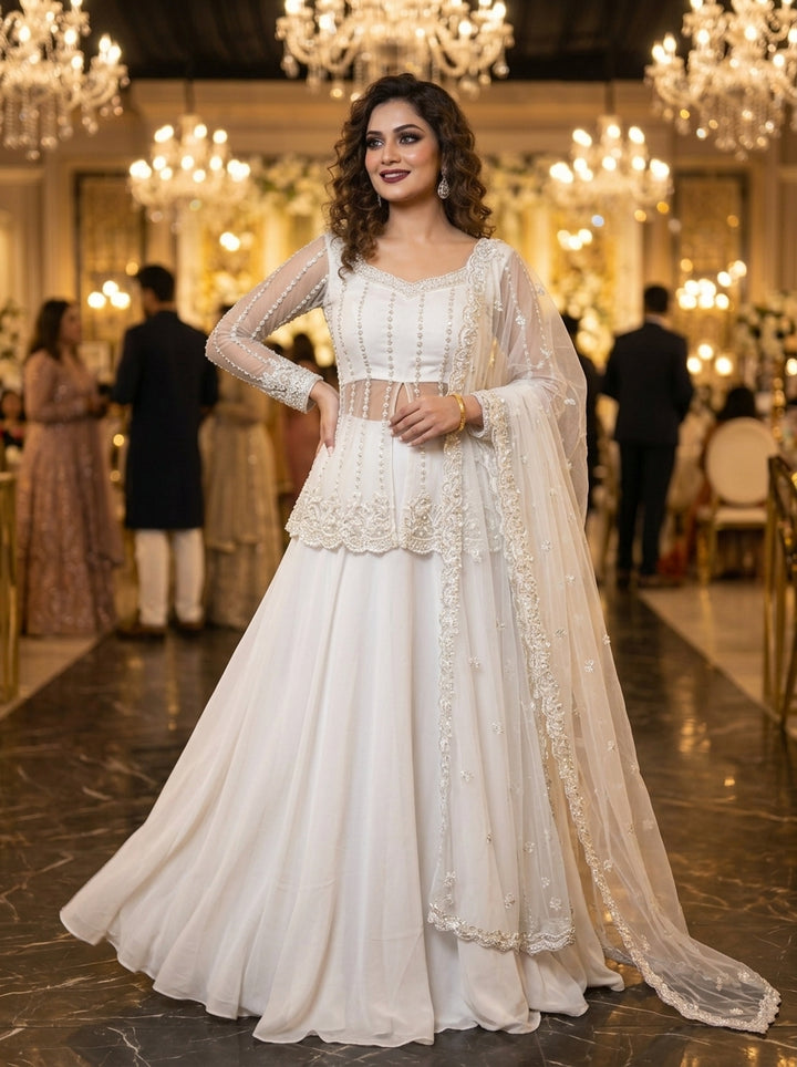 Crystal Radiance Designer Sharara Set