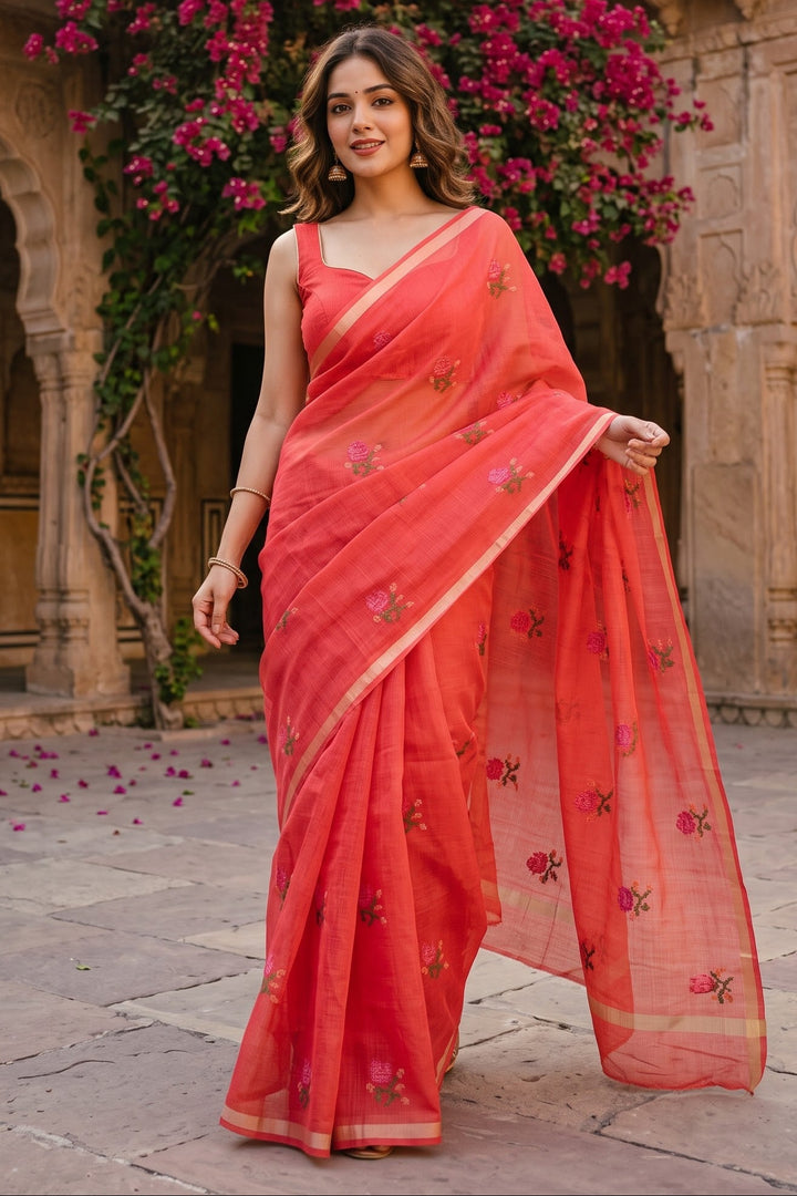 Rang-e-Mohabbat Dola Silk Saree