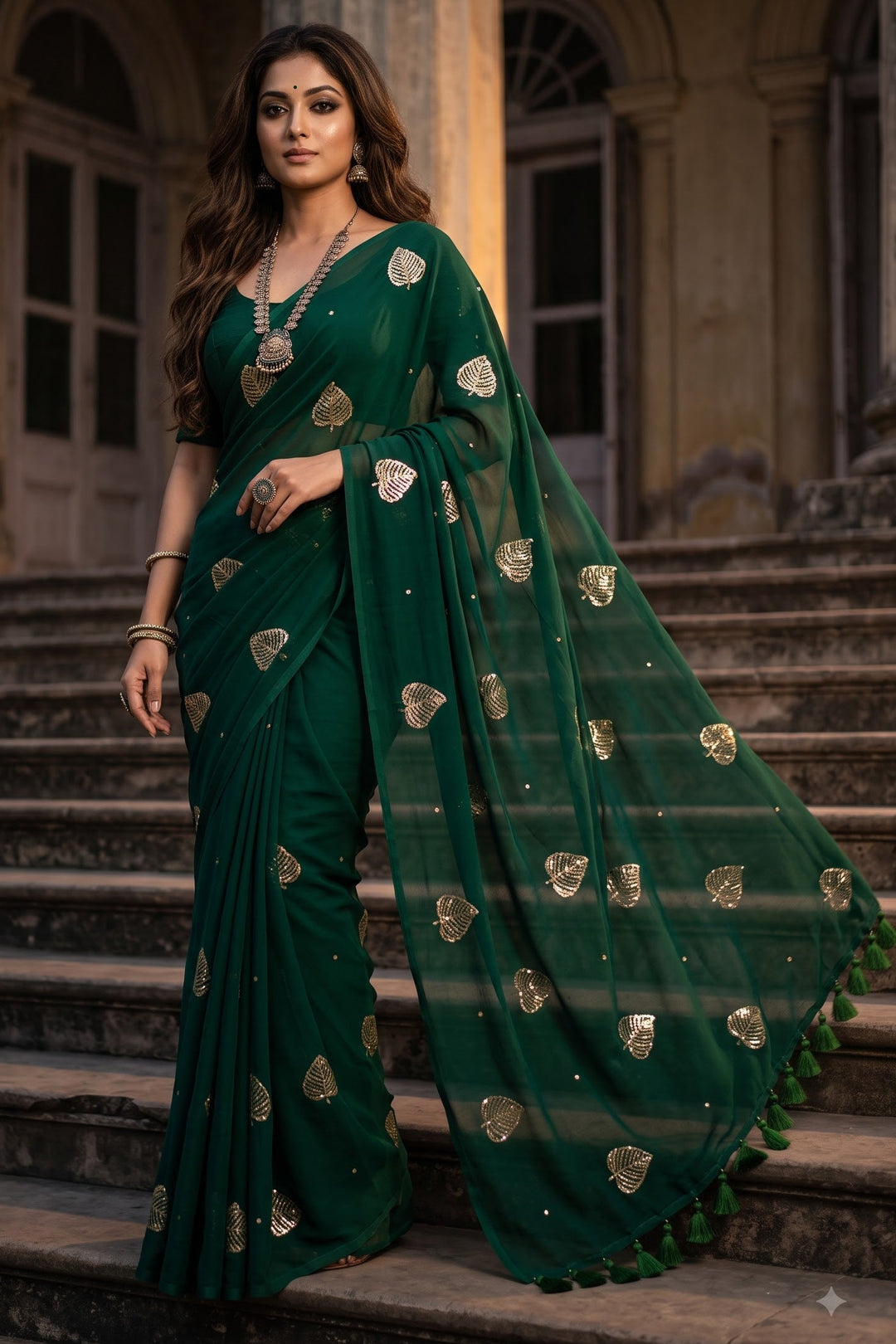 Bosonto Bilash Mul Cotton Saree