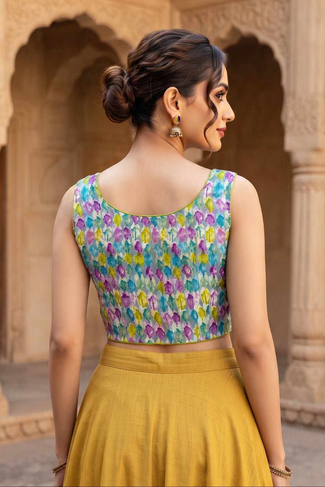 Style Syndicate Cotton Printed Blouse
