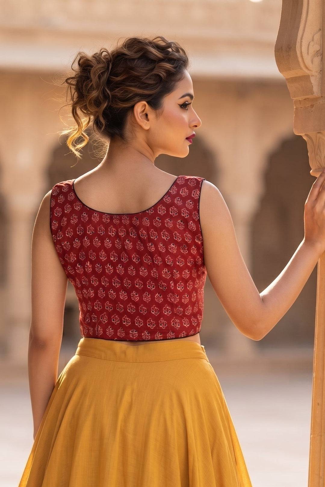 Style Syndicate Cotton Printed Blouse