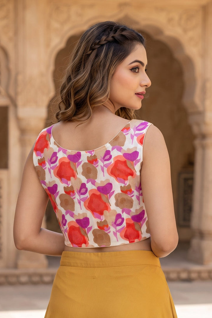 Style Syndicate Cotton Printed Blouse