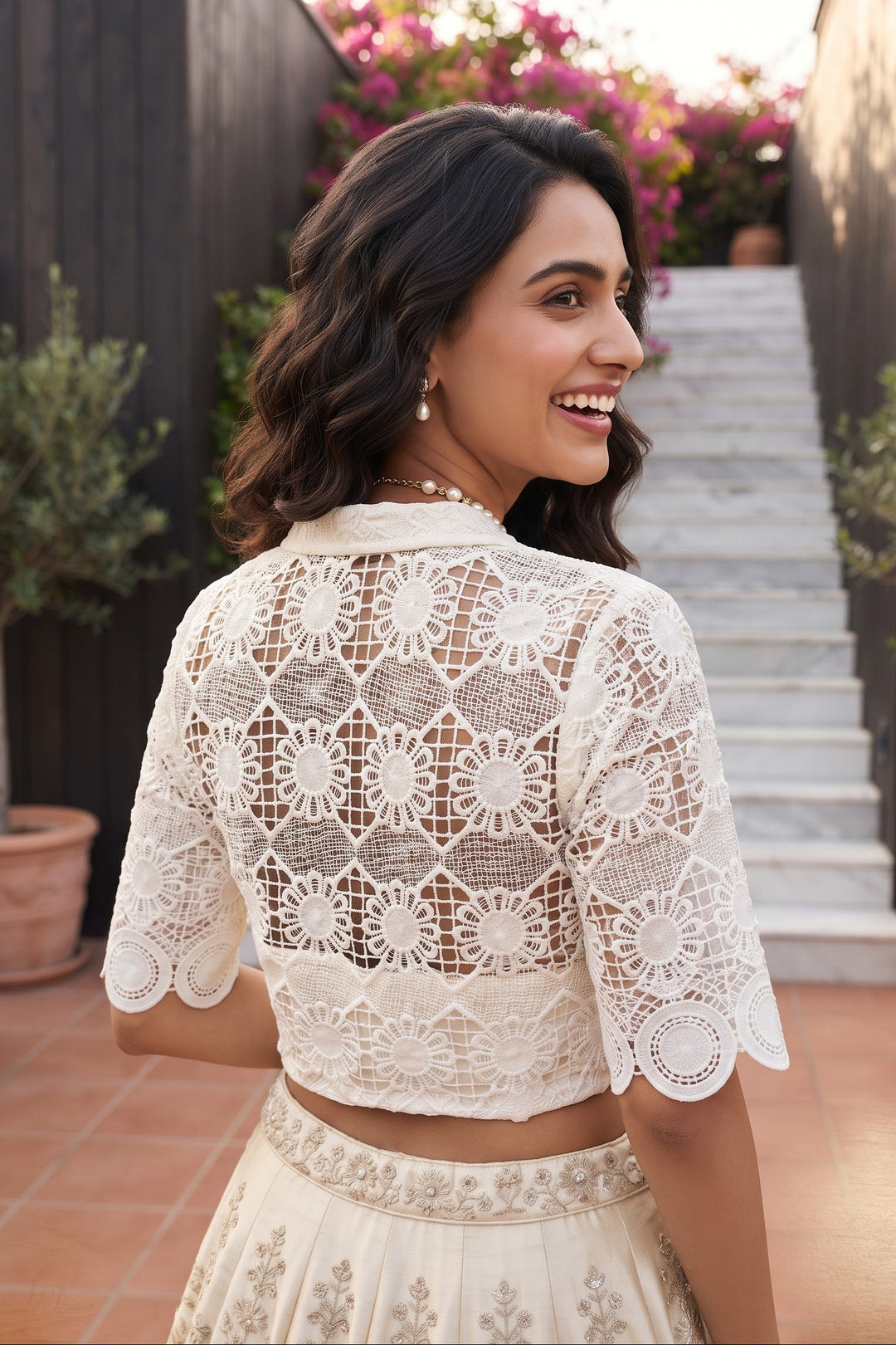 Born to Shine -Crochet  Blouse