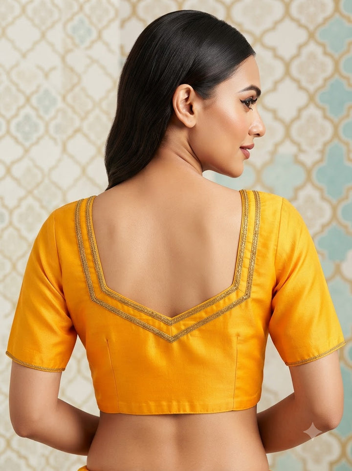 Infinite Glam Vichitra Silk Blouse