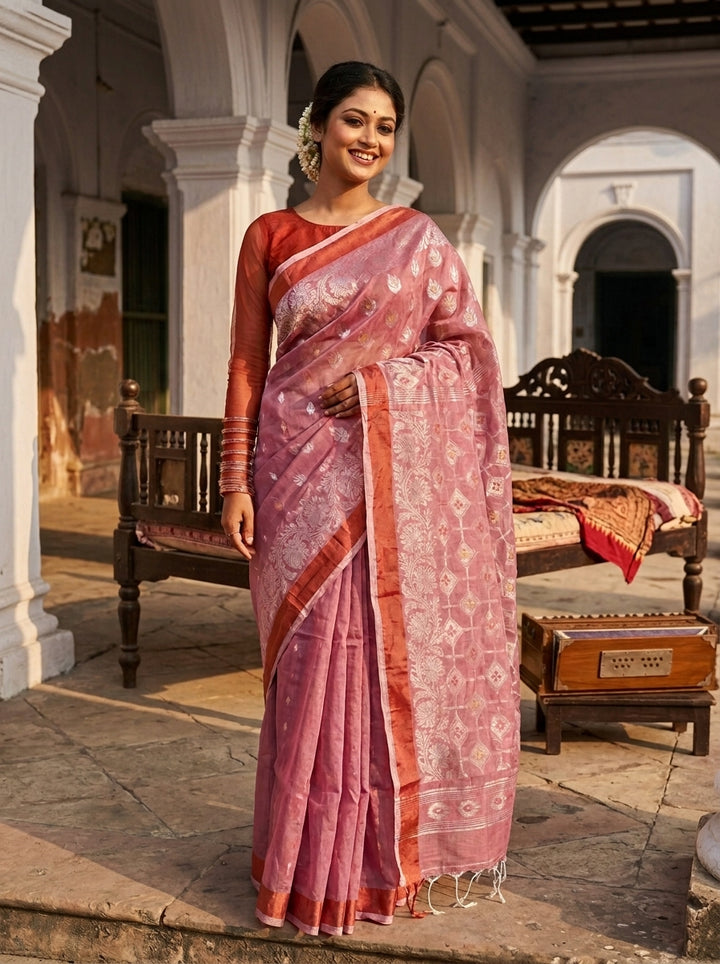 Rajeshwari Banarasi Khadi Saree