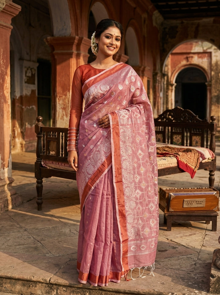 Rajeshwari Banarasi Khadi Saree