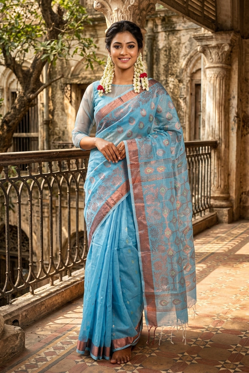 Rajeshwari Banarasi Khadi Saree
