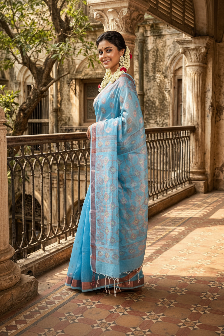 Rajeshwari Banarasi Khadi Saree