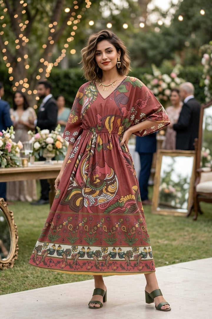 The Nostalgic Flora Kaftan