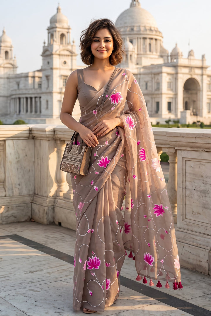 Komol Bithi Mul Cotton Saree