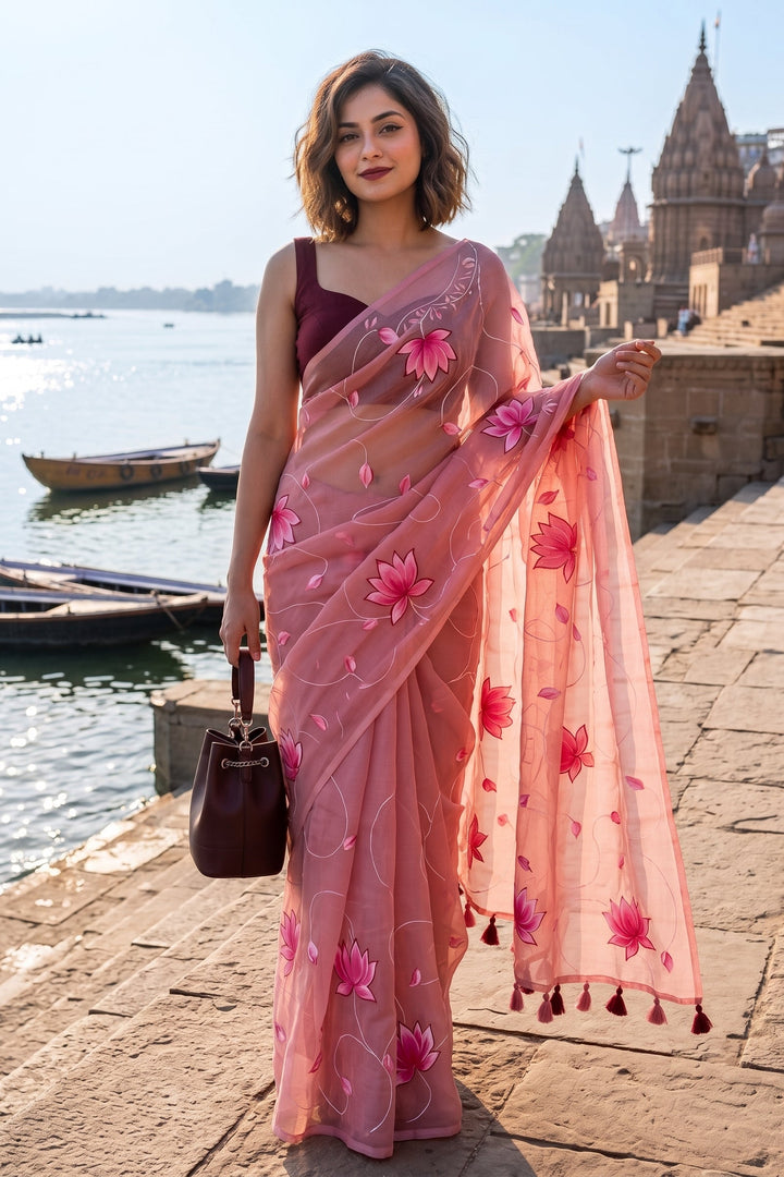 Komol Bithi Mul Cotton Saree