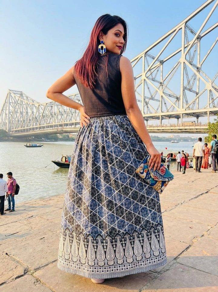 Ivy Twirl  Maxi Skirt