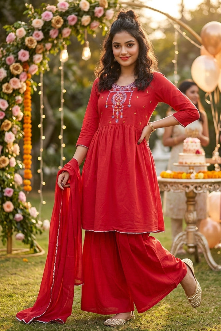 Culture With Pride Cotton Sharara Set