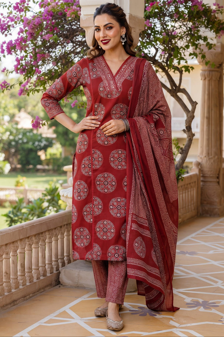 Rasika Cotton Kurti Set