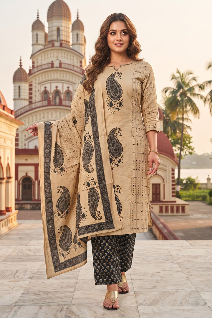 Everyday Elegance Cotton Kurti Set
