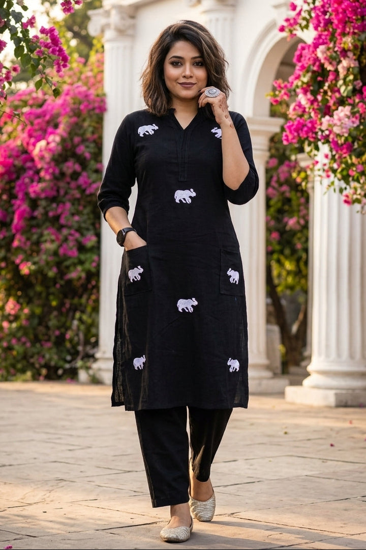 The Trunk Tales - Cotton Kurti Set